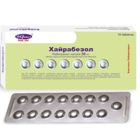 ХАЙРАБЕЗОЛ таб п/об 20мг 15 шт.