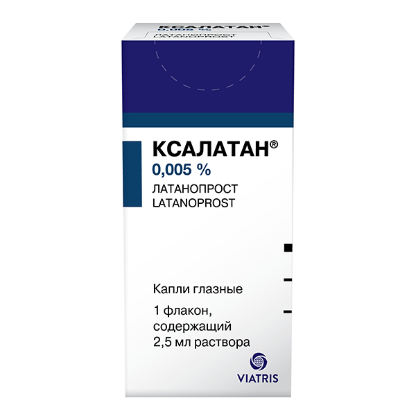 КСАЛАТАН капли гл. (фл.-кап.) 0.005% - 2.5мл 3 шт.