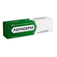 Акридерм туба(мазь д/наружн. прим.) 0,05% 30г №1