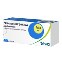 ФИНЛЕПСИН ретард таб 200мг 50 шт.