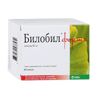 БИЛОБИЛ Форте капс. 80мг 60 шт.