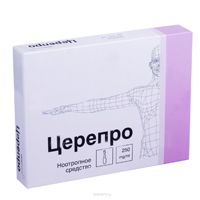 ЦЕРЕПРО р-р д/ин. (амп.) 250мг/мл - 4мл 5 шт.