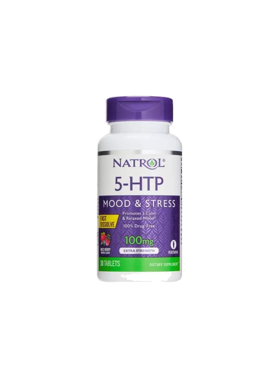 Natrol 5HTP 100мг №30табл
