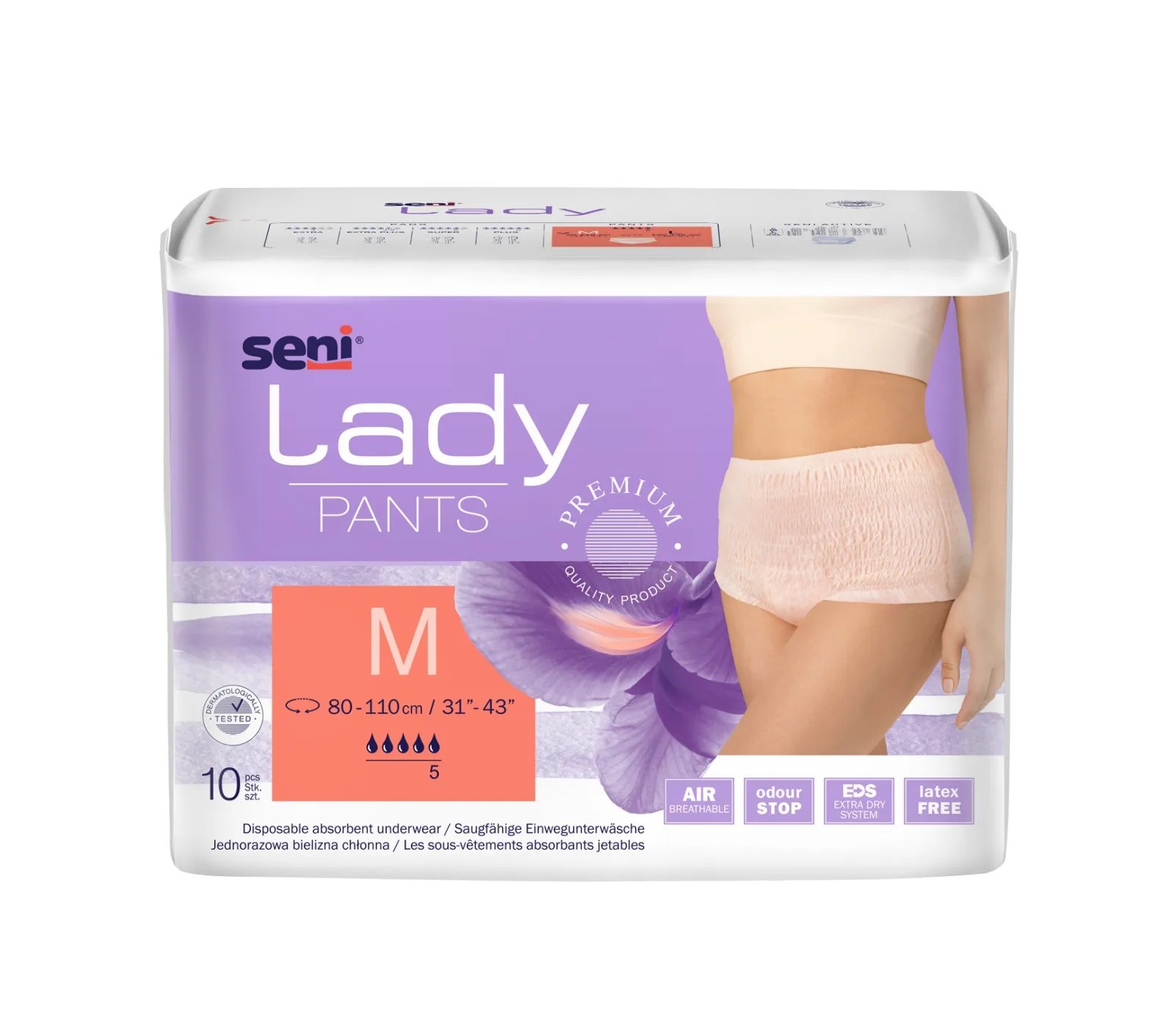 Сени Seni Lady Pants Medium №10 Трусики впитывающие Сени Seni Lady Pants Medium №10 Трусики впитывающие