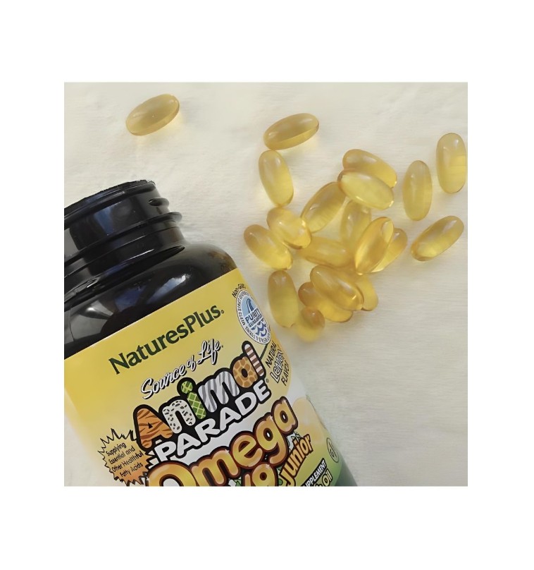 Natrol Animal Parade Омега 3-6-9 д/детей со вкусом лимона №90 капс Natrol Animal Parade Омега 3-6-9 д/детей со вкусом лимона №90 капс