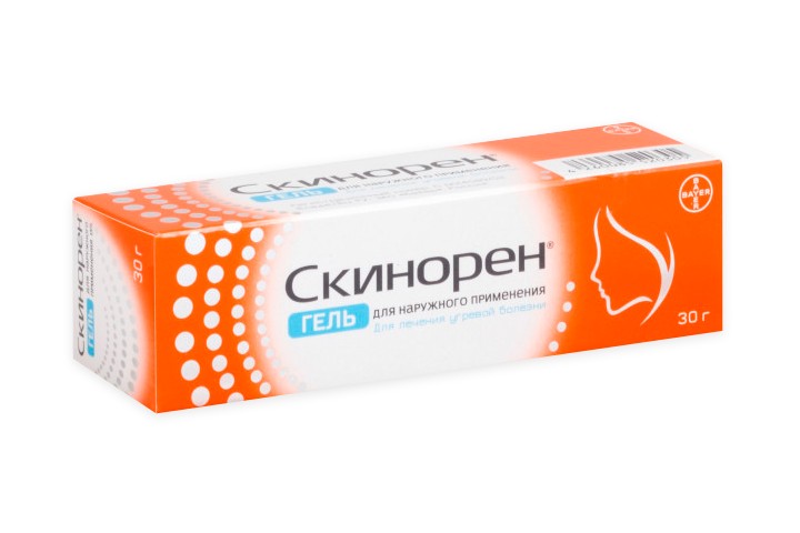СКИНОРЕН 15% 30,0 ГЕЛЬ