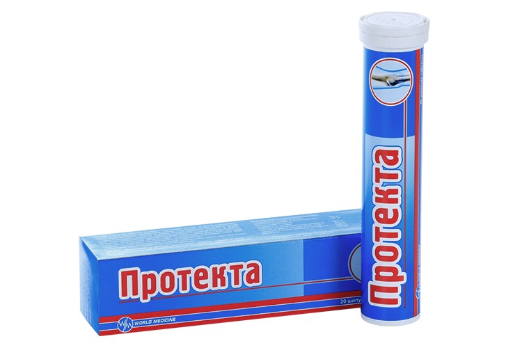 ПРОТЕКТА 20 шт. ТАБЛ ШИПУЧИЕ
