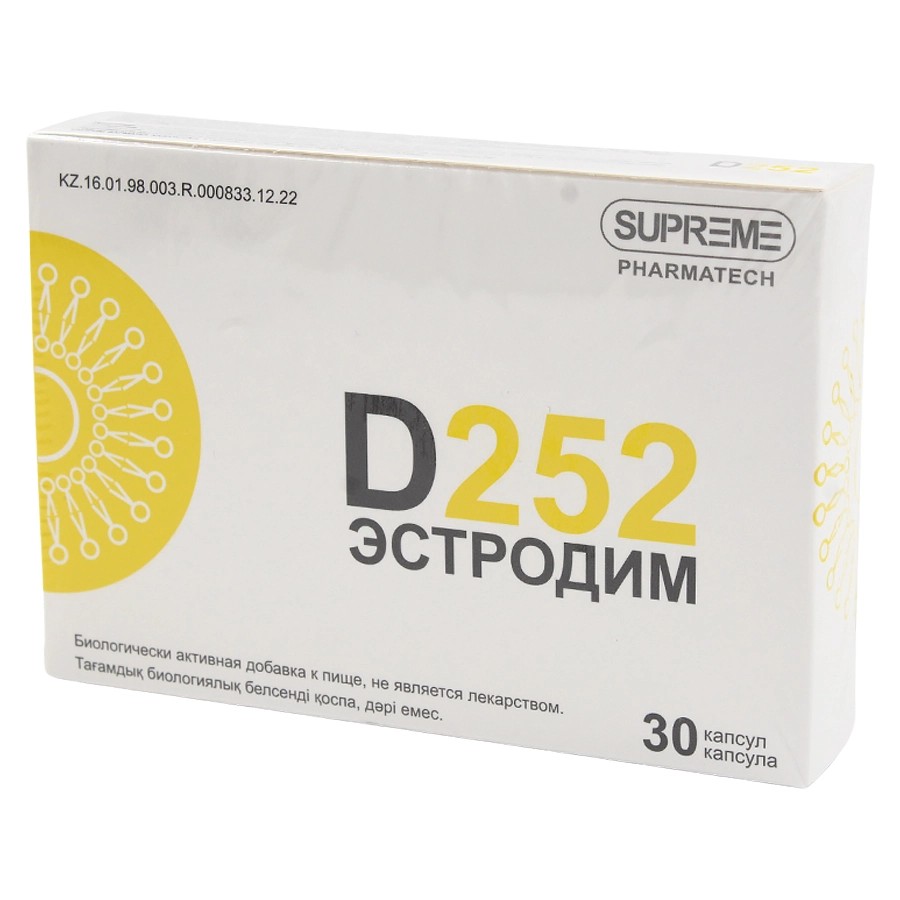 D-252 эстродим 30 шт. капс, D-252 эстродим 30 шт. капс,