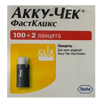 Ланцет Акку-Чек Фасткликс (Accu-Chek Fastclix) стер