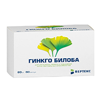 ГИНКГО БИЛОБА ФОРТЕ + ГЛИЦИН + ВИТАМИН В6