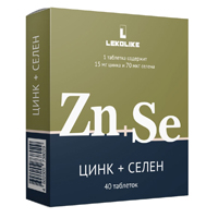 ЛЕКОЛАЙК (LEKOLIKE) Цинк+Селен таб 40 шт.