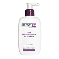 КСЕОС гель д/лица и тела очищающий 250мл